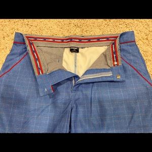 NWOT Mens Plaid Golf Shorts